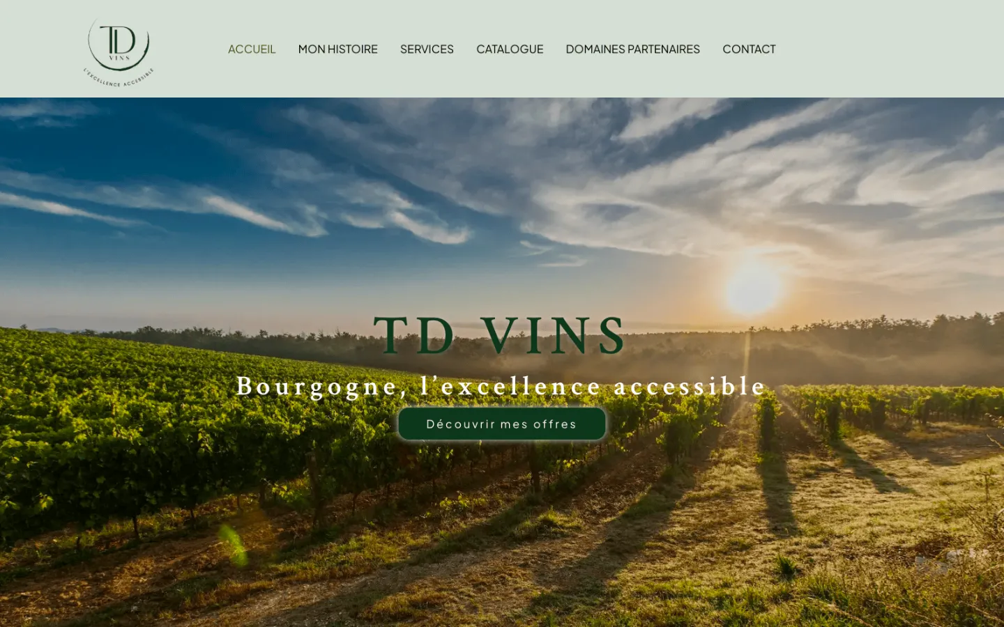 TD Vins - Site e-commerce